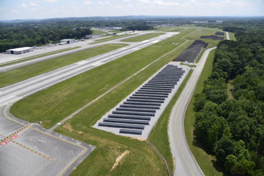 Tennessee Airport Fulfills Long Commitment To Cutting Carbon Through Solar