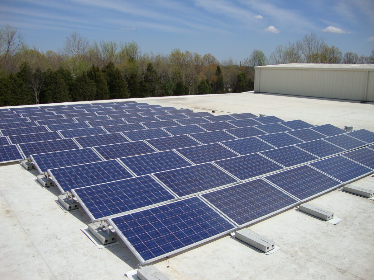Inman Solar project: Tennsco Solar Farm, 1,500 kW solar farm in Dickson, TN