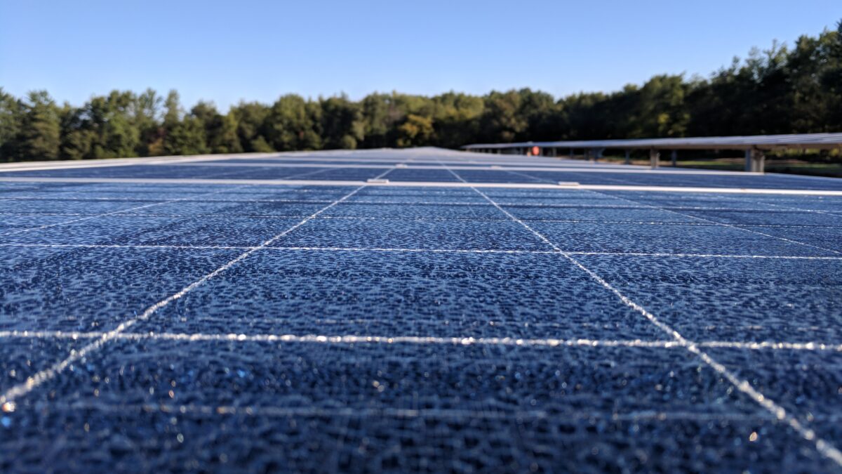 Inman Solar project: Brantley Solar Farm, 1,400 kW solar farm in Vestaburg, MI