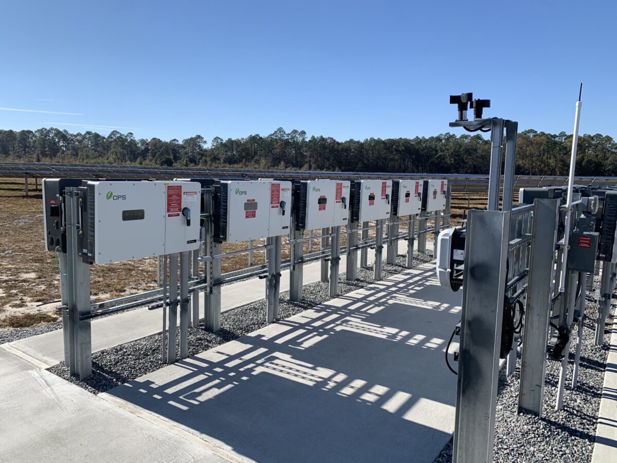 Inman Solar project: Westberry Solar Farm, 3,500 kW solar farm in Jesup, GA