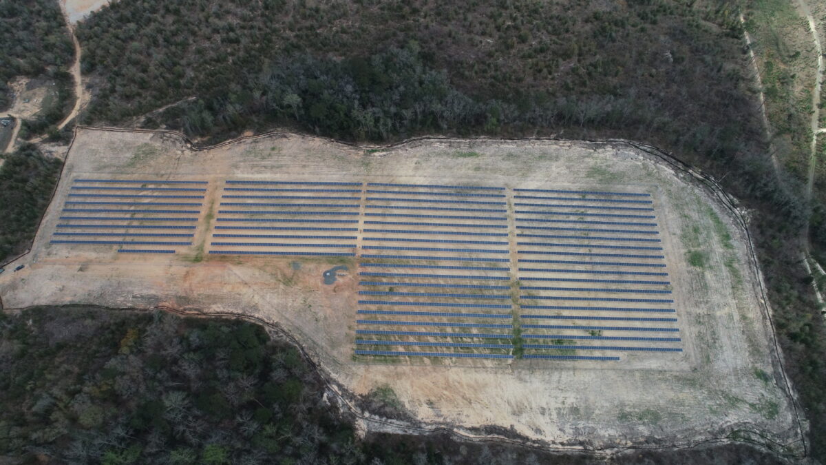 Inman Solar project: Freeman Solar Farm, 1,800 kW solar farm in Andersonville, GA