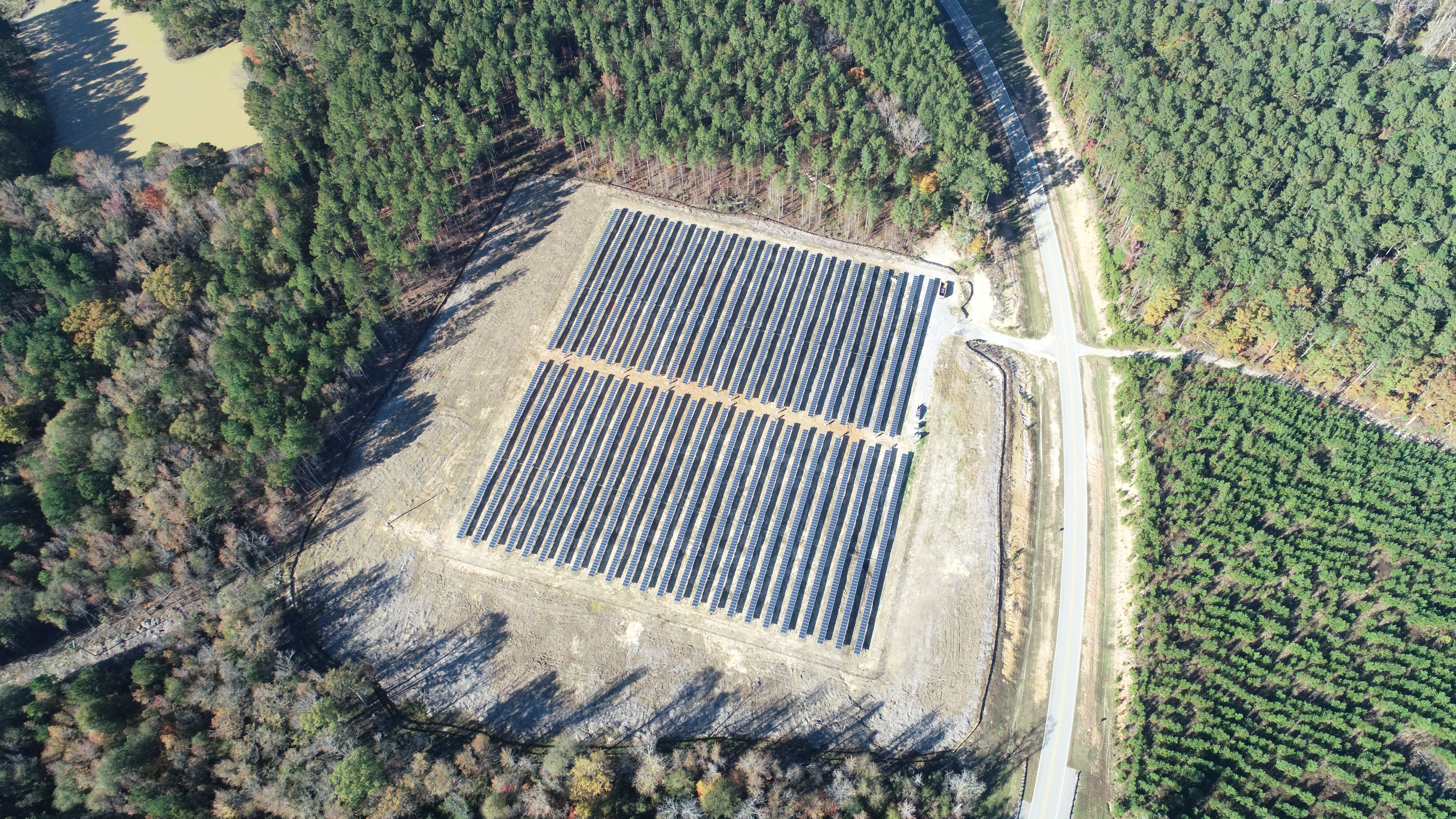 Inman Solar project: ACM Solar Farm, 1,100 kW solar farm in Warrenton, GA