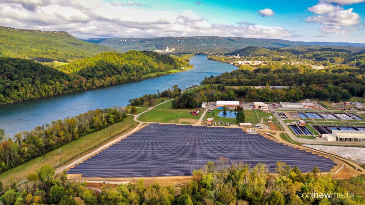 Moccasin Bend <br> Wastewater Treatment Plant <br>Solar Farm